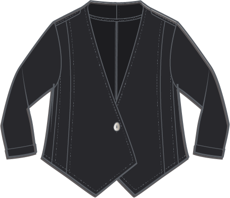 Olivia's Flax Solid Must Have Jacket