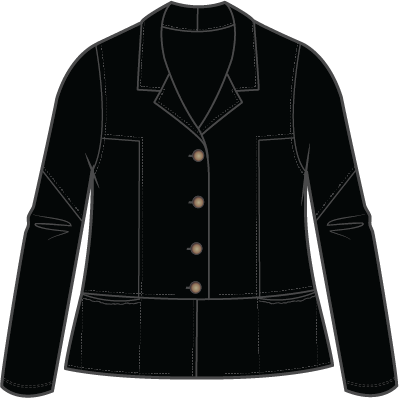 Stonewash Cotton Knits Jean Jacket