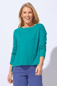 Cotton Slub Boxy Tee