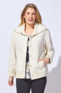 Heather Fleece Fireside Snap Jacket