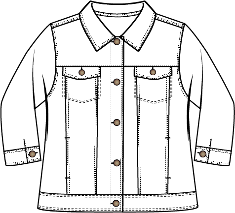 Stonewash Cotton Jean Jacket