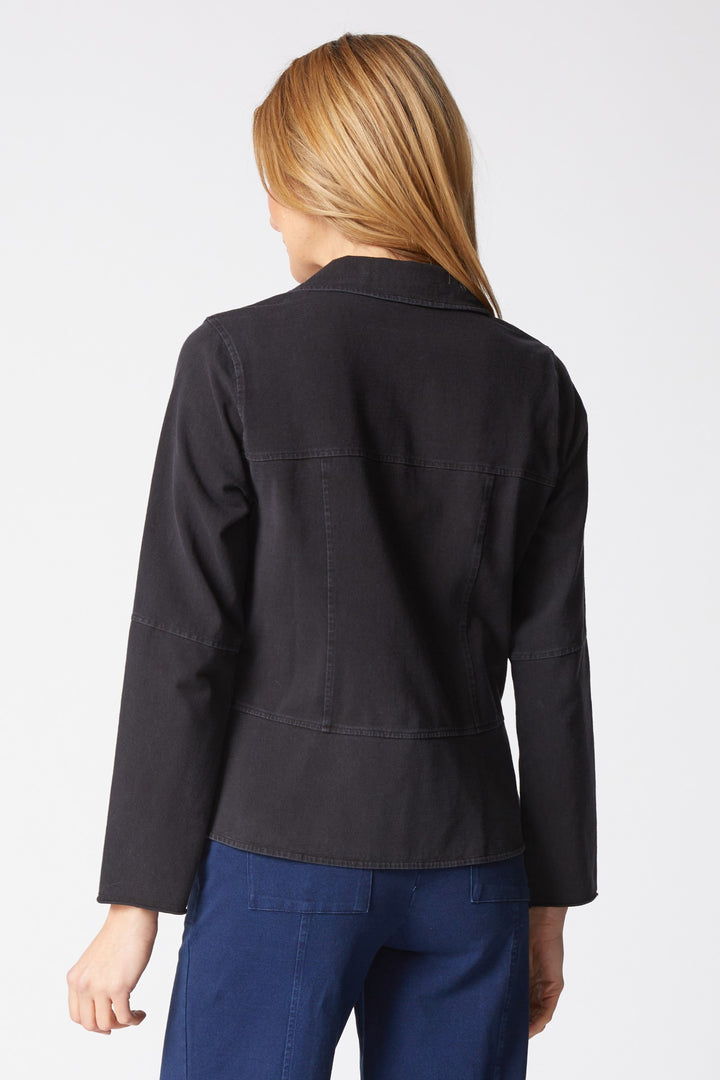 Stonewash Cotton Knits Jean Jacket