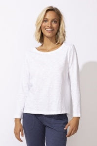 Cotton Slub Boxy Tee