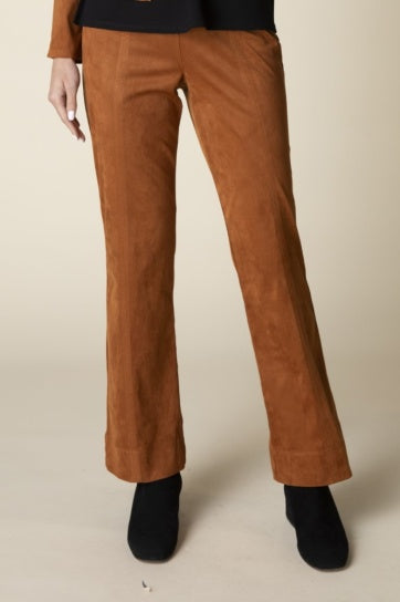 Bootcut Pant in Washable Suede