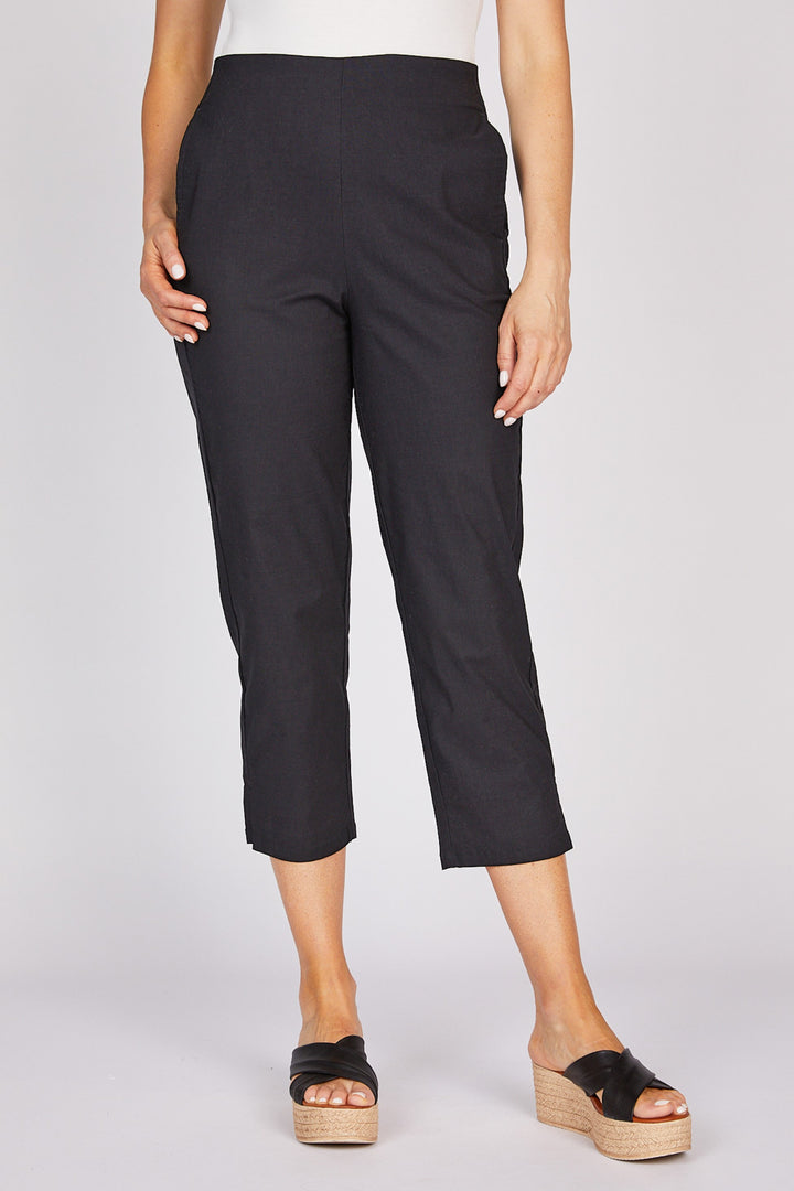 Woven Edit Streamline Capri