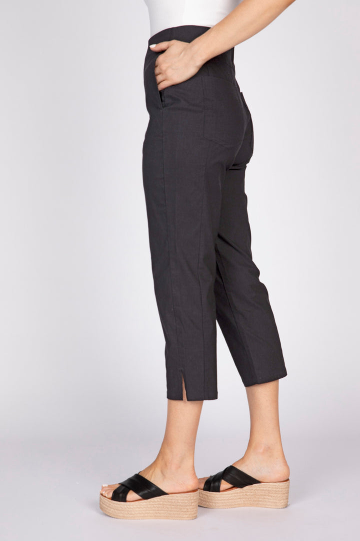 Woven Edit Streamline Capri